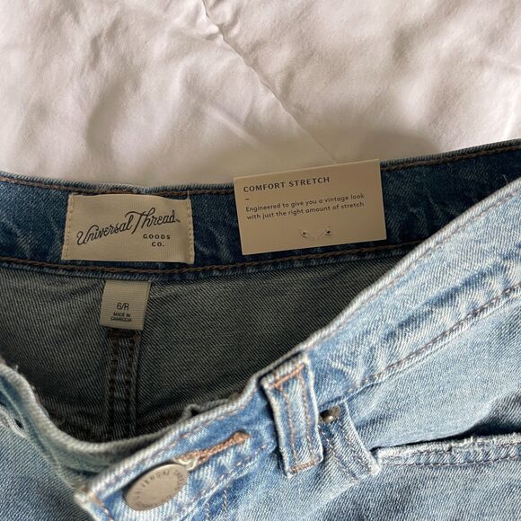 NWT Universal Thread Goods Co. 90s Cutoff Shorts - Size 6 - Picture 4 of 4